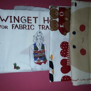 Fabric Panels, *Your Choice* Liberty Humpty Dumpty, Susan Winget Christmas Vest, Hugs & Kisses Appliques, Heart appliques, Vest panel