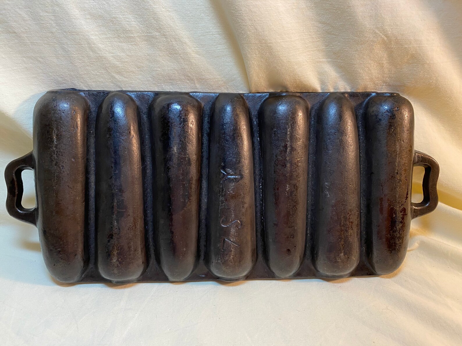 Cast Iron Cornbread Baking Pan Vintage Pan Cornbread Pan Etsy