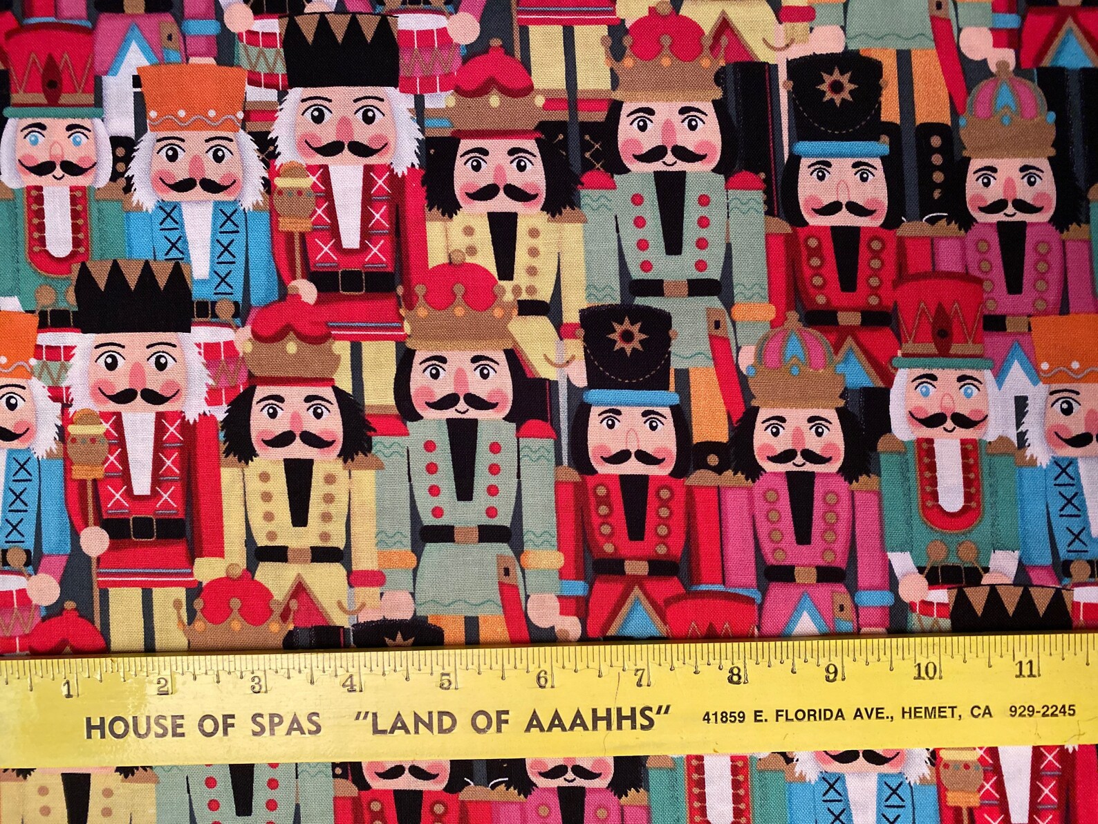 Nutcracker Cotton Fabric Fat Quarter by the Yard Quilting Etsy