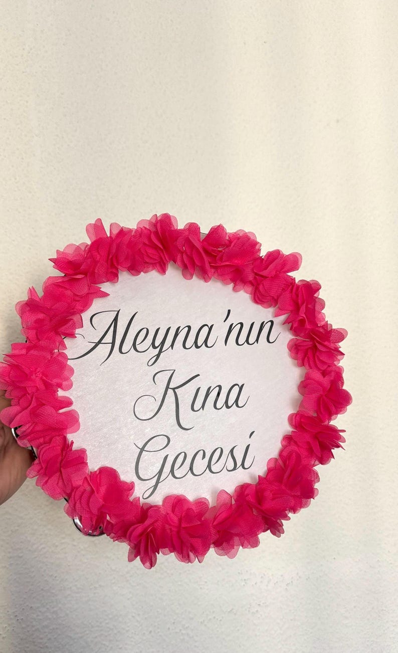 Kina Gecesi Tefti/ Kina Tefti/ Nedime Tefti/ Kina Gecesi Dekorasyon/ Henna evening accessories image 5