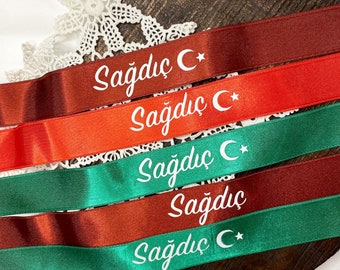 Sagdic Kollugu/ Sagdic Ribbons/ Sagdic Hediyesi/ Sagdic Kurdelesi