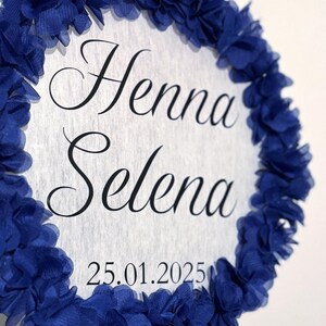 Kina Gecesi Tefti/ Kina Tefti/ Nedime Tefti/ Kina Gecesi Dekorasyon/ Henna evening accessories Blue