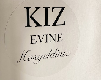 Kiz Evi Kapi Süsü/ Kiz Evi Naz Evi/ Damat Evi/ Kapi Süsü