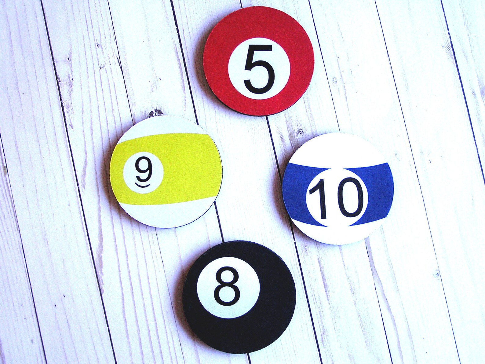 Personalized Coaster Billiard Gift for Pool Playersmake Your Etsy