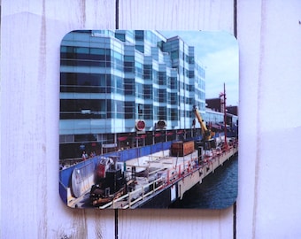 Make Your Own Custom Photo Coasters Set,Hardboard Personalized Coaster Photo Gifts,Square Custom Coasters With Cork Bottom,Picture Coasters