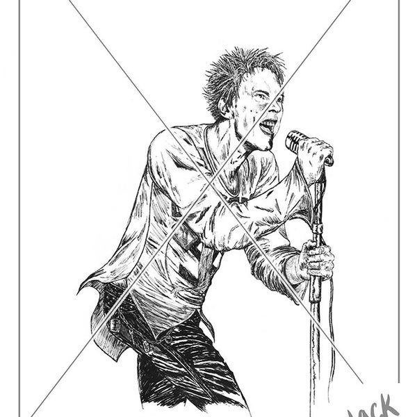 Johnny Rotten - Etsy
