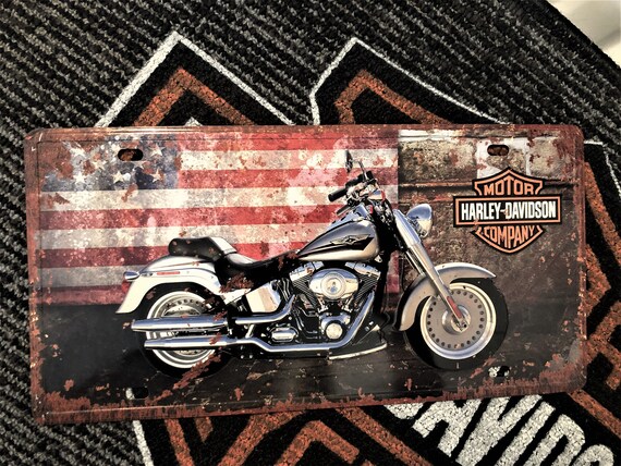 Harley Davidson 12 X 6 Vintage Repro Tin Sign | Etsy