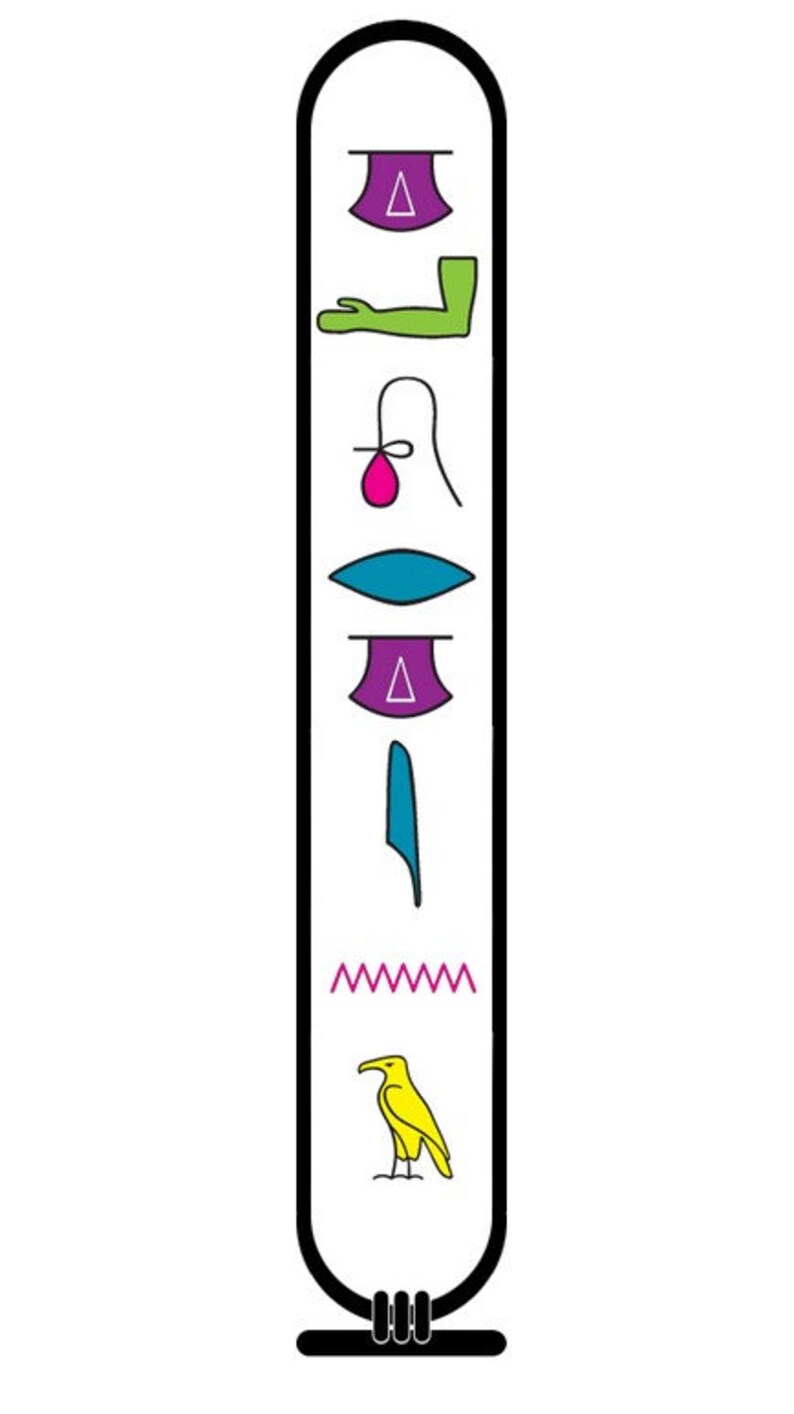 Votre Nom En Hi roglyphes Personnalis Magie gyptienne Inspir De votre-nom-en-hi-roglyphes-personnalis-magie-gyptienne-inspir-de