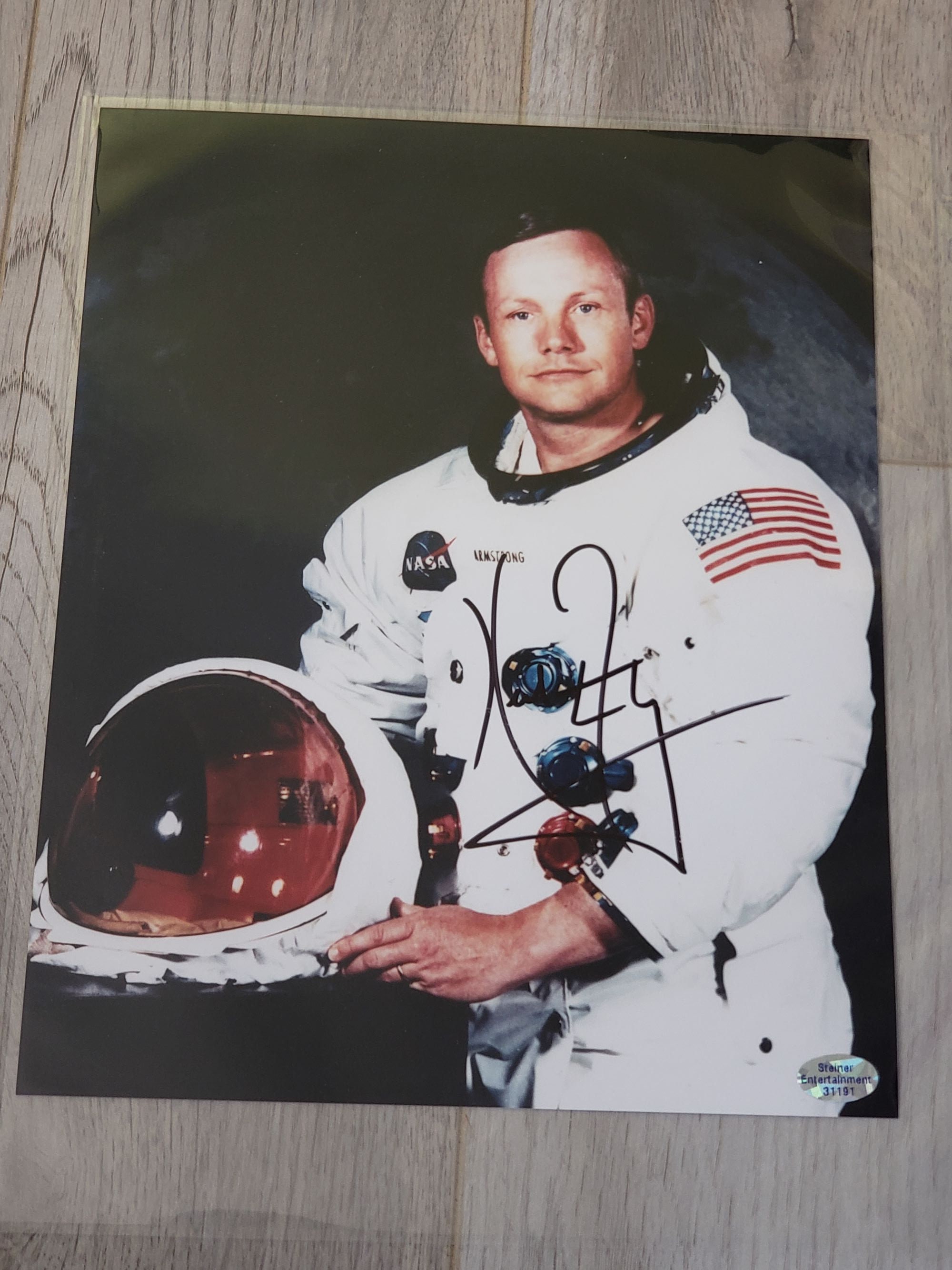 Neil Armstrong Signed Man on the Moon Autograph NASA - Etsy