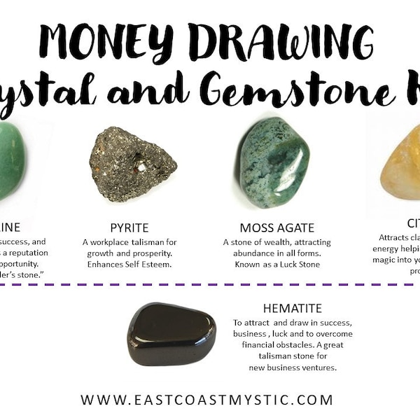 Crystals Money Etsy