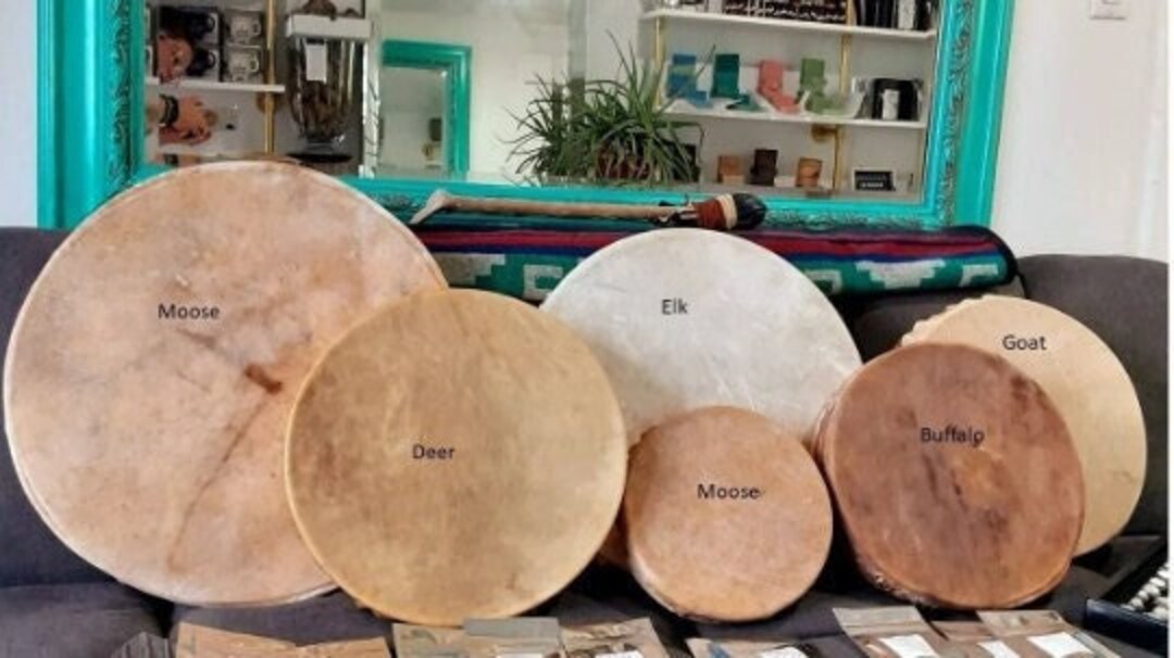 Deer Drum Kit, Native Hand Drum, DIY Drum Drum Making