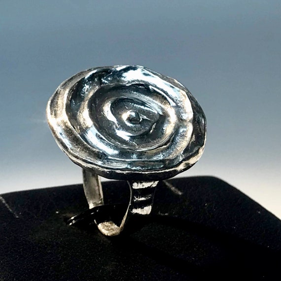 Silver TIARA Ring 925 Handmade VM ATTANASIO