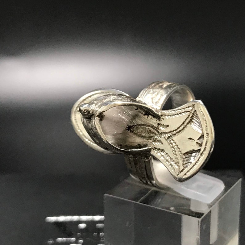 Handmade 925 Handmade Touareg Tong Ring Etsy
