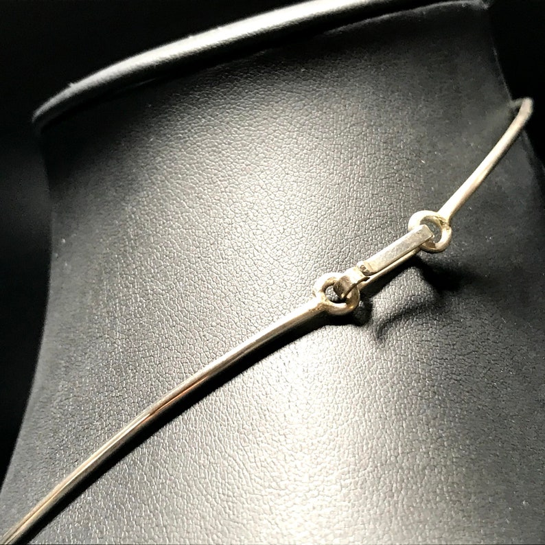 Handmade handmade Touareg silver and Ebony necklace