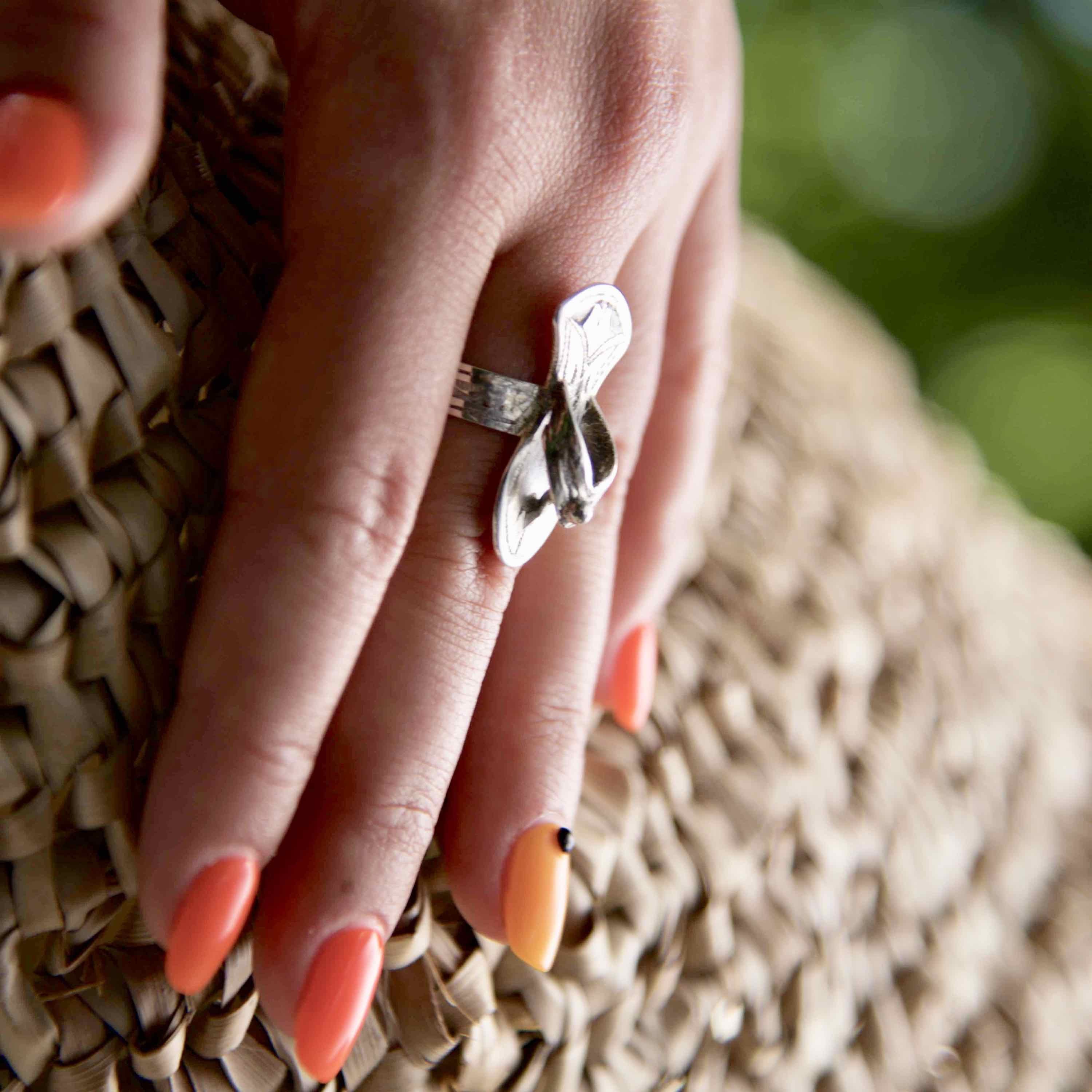 Handmade 925 Handmade Touareg Tong Ring Etsy