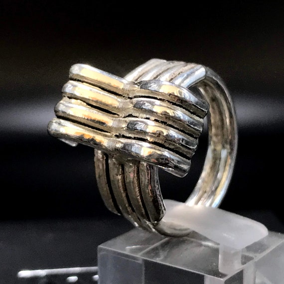 Silver TIARA Ring 925 Handmade VM ATTANASIO