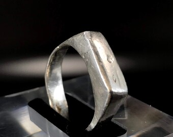 Silver Ring 925 "PUNTO" Handmade Creation VM ATTANASIO