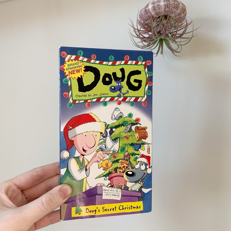1997 Doug's Secret Christmas VHS Vintage Etsy