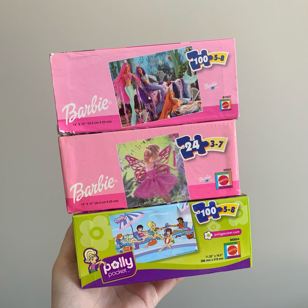 Barbie Polly Pocket Jigsaw Puzzles Y2K Vintage Etsy