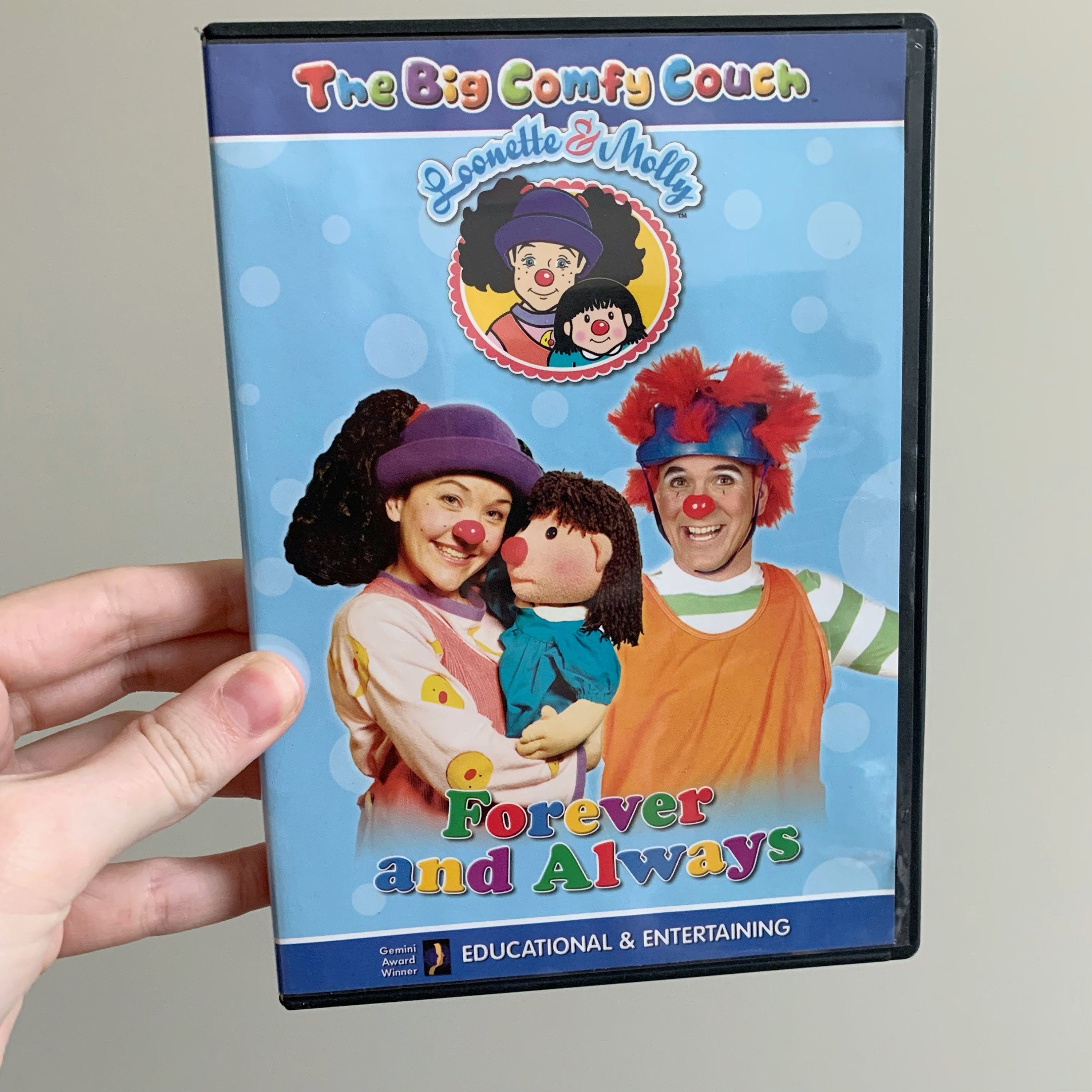 THE BIG COMFY COUCH CLOWN IN THE ROUND DVD EPISODES 1-3 NEW FACTORY