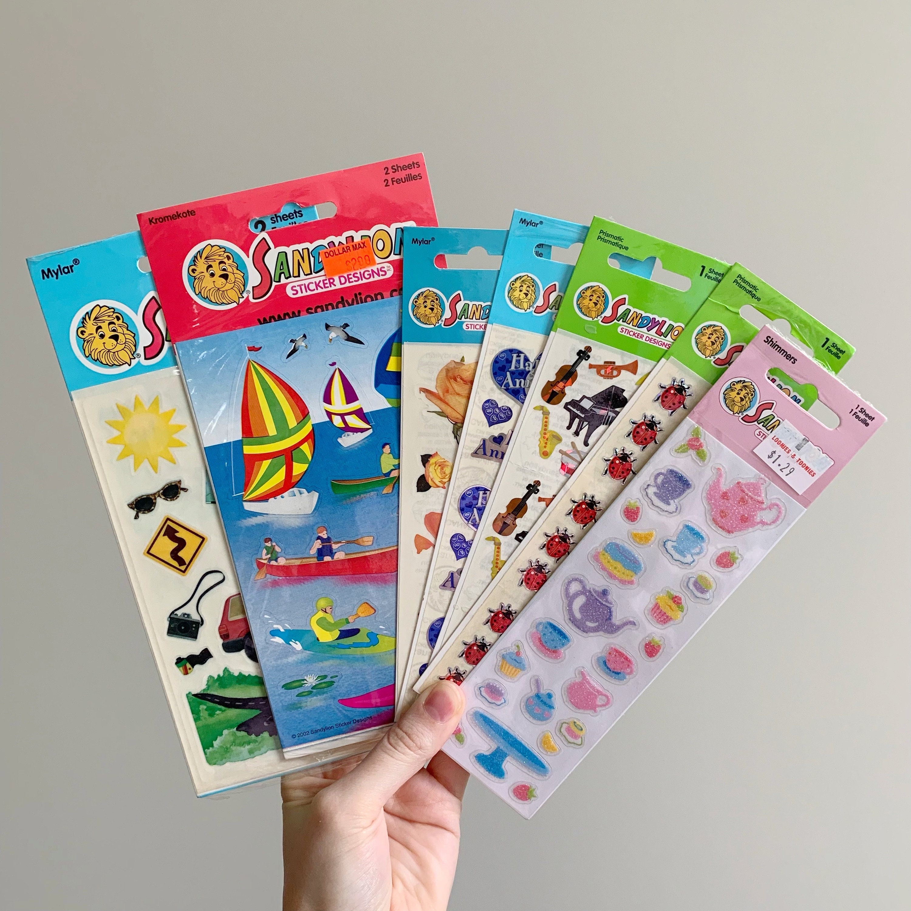 Sandylion stickers - Etsy 日本
