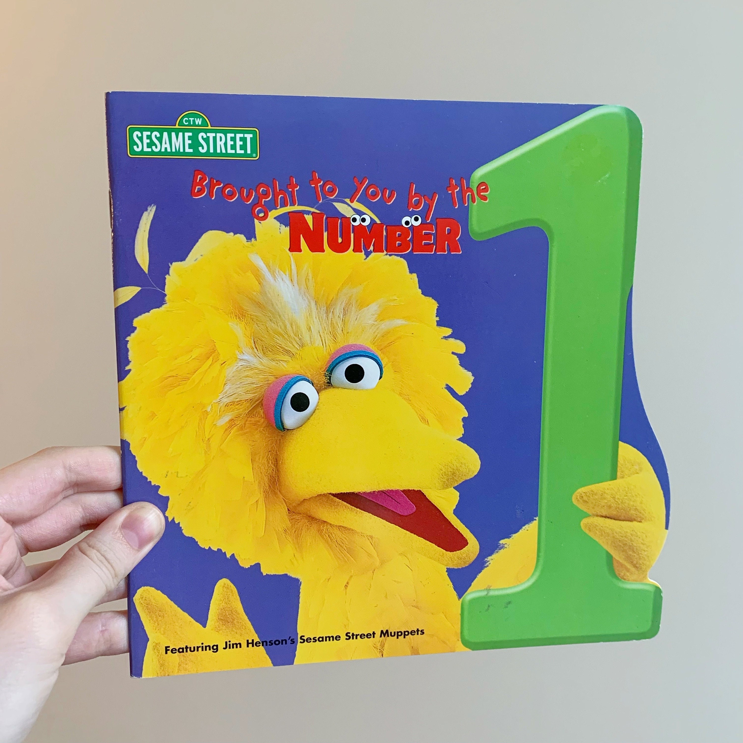 1999 Sesame Street Brought to You by the Number 1 Picture Book | Etsy
