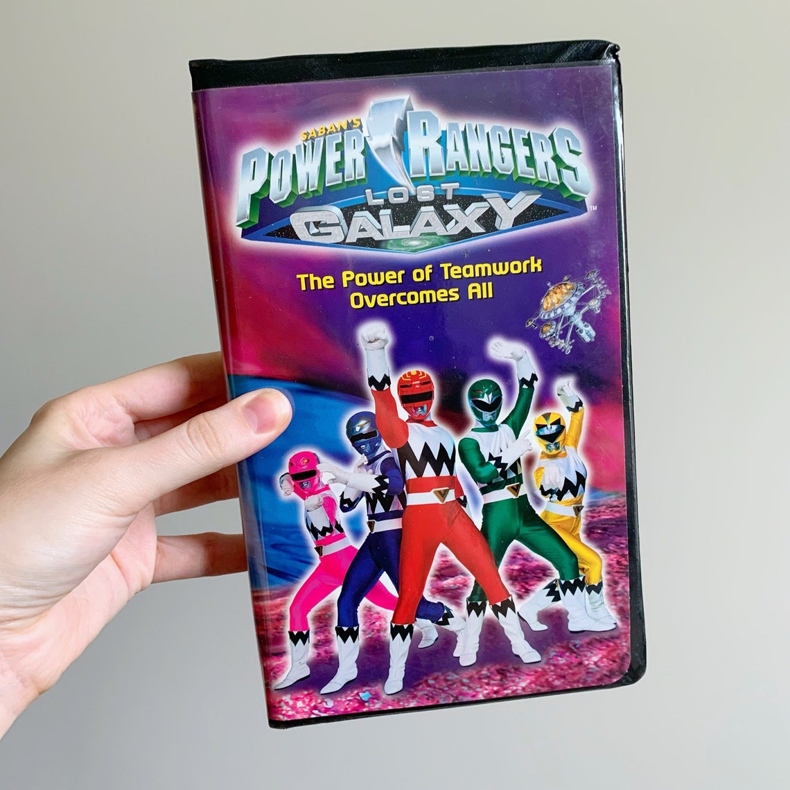 90's Power Rangers VHS Tapes Lost Galaxy Light Speed Etsy