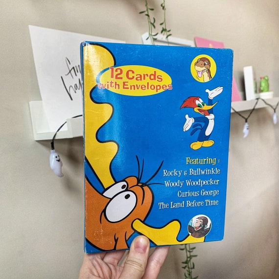 Cartoon Cards With Envelopes the Land Before Time Woody Woodpecker