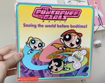 The Powerpuff Girls Movie Picture Book Vintage Etsy Hong Kong