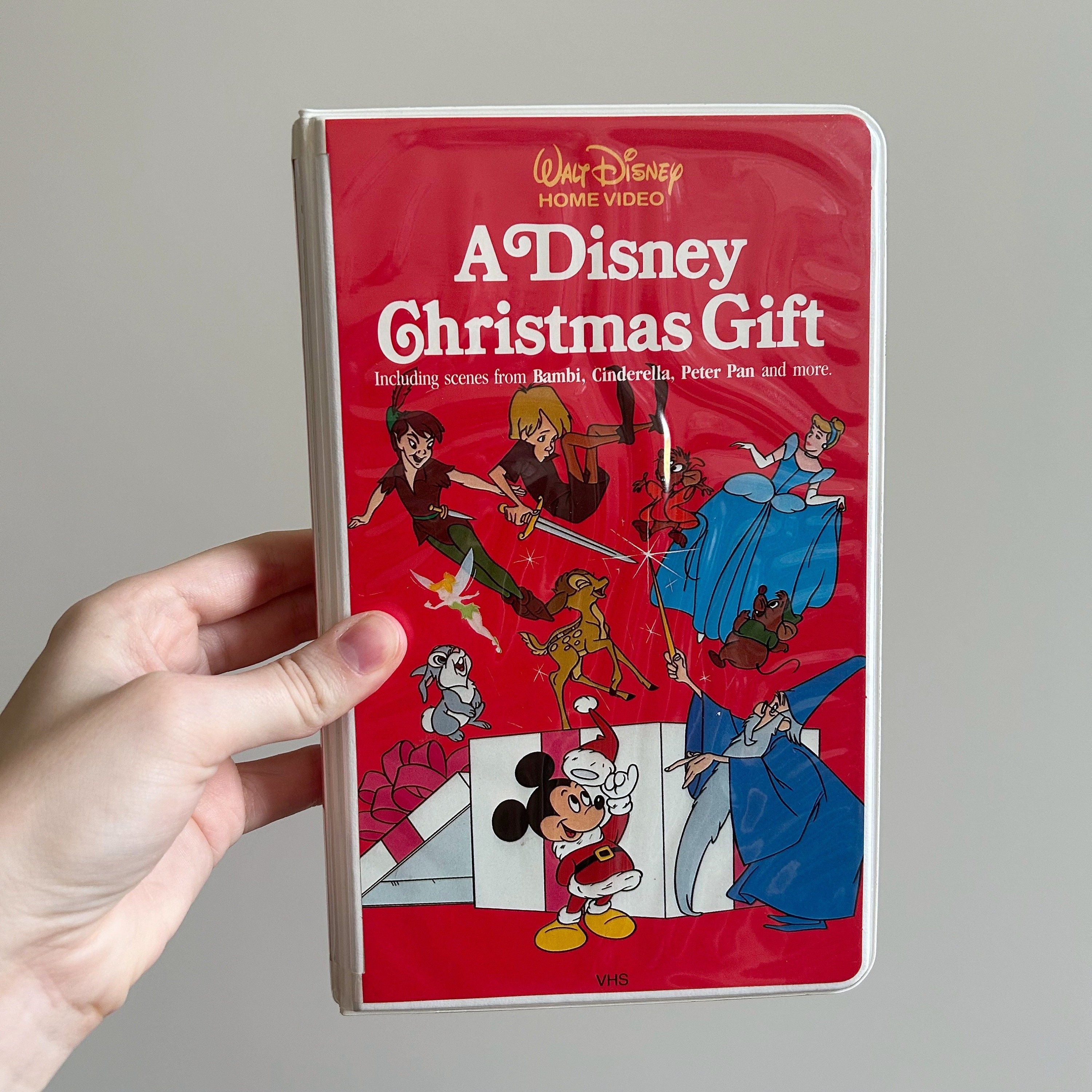 A Disney Christmas Gift Walt Disney VHS Vintage 