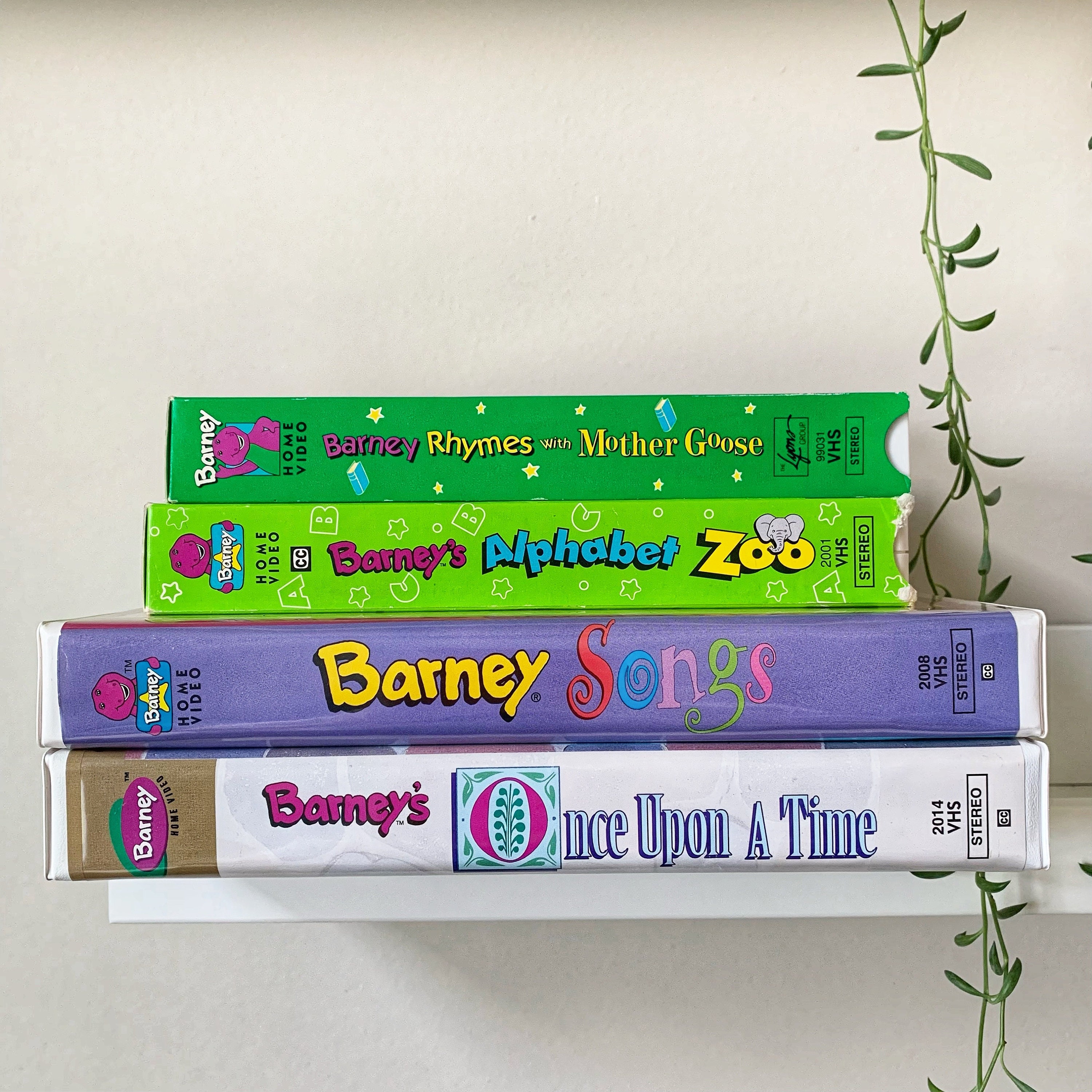 Barney VHS tapes
