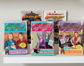 90's Mystery Mary-Kate and Ashley Book Bundle of 3