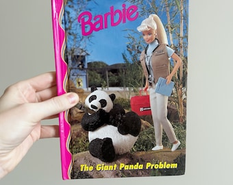 Barbie The Giant Panda Problem Book 1998 Mattel