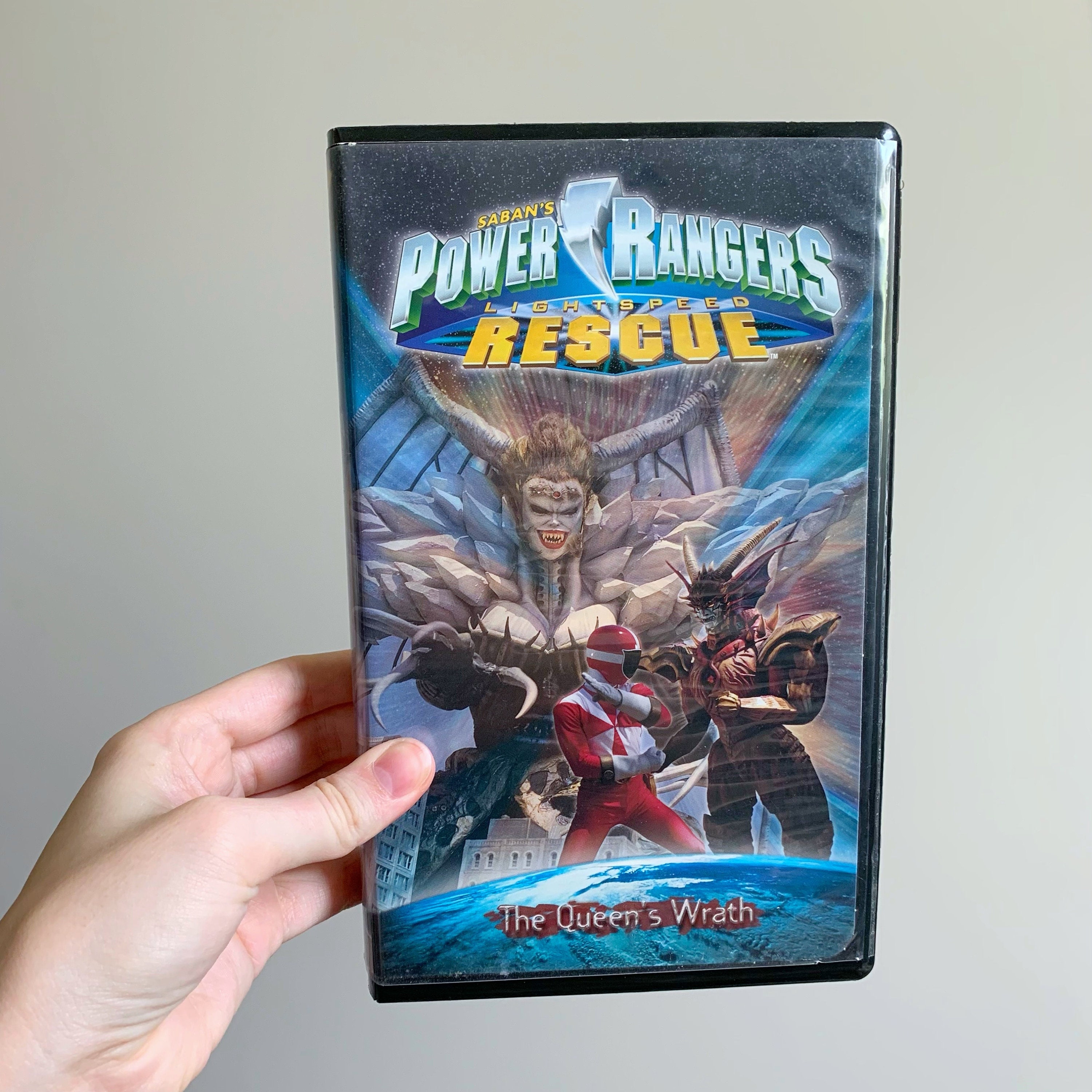 90's Power Rangers VHS Tapes Lost Galaxy Light Speed Etsy