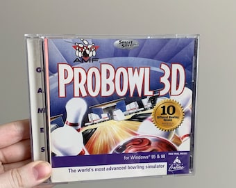 1998 Probowl 3D CD ROM Computer Game Vintage