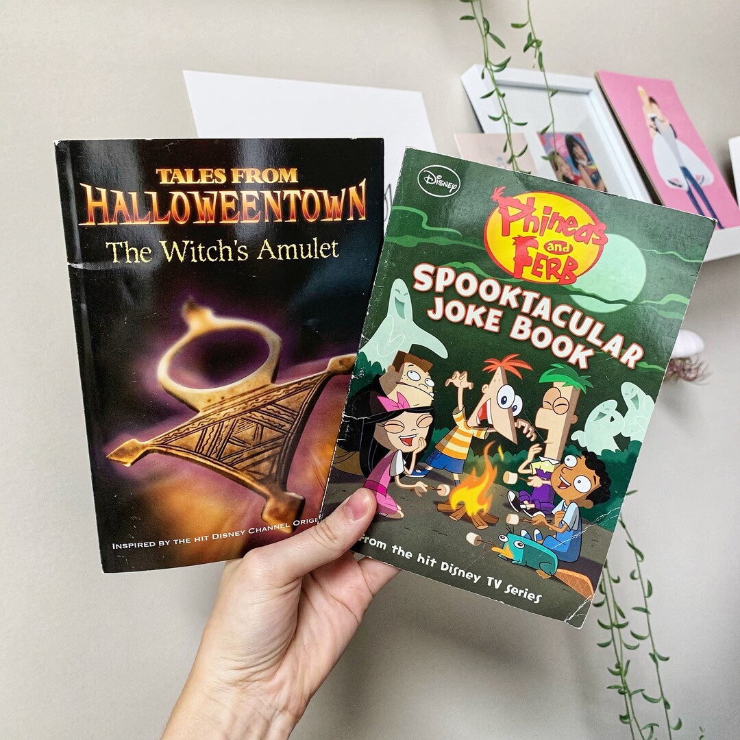 Halloween Books Halloweentown and Phineas and Ferb Etsy
