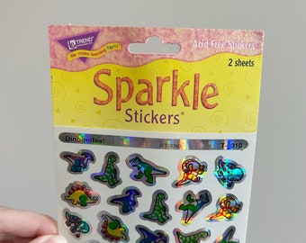 Sparkle Stickers Dinosaurs Dino-mites! 1998