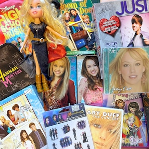 Nostalgic Bundle Gift For Vintage Lovers Y2K Birthday Party 90s Disney Channel Nickelodeon Hannah Montana HSM