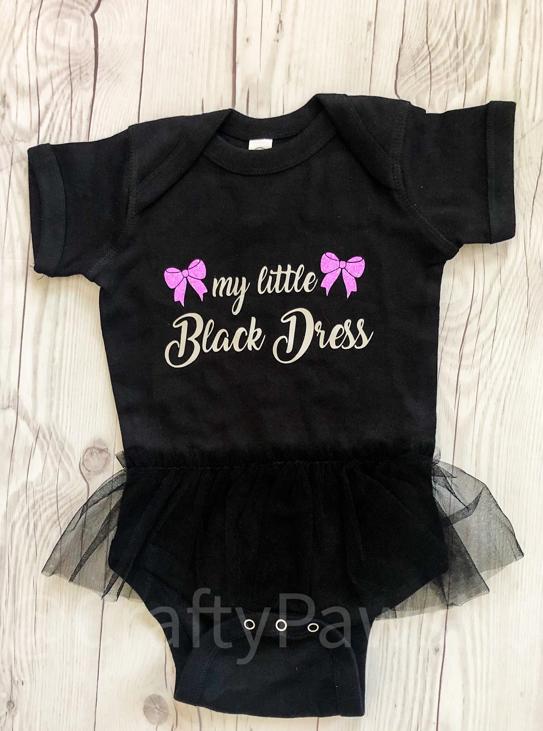 Little Black Dress for Baby Baby Girl Bodysuit Formal Baby