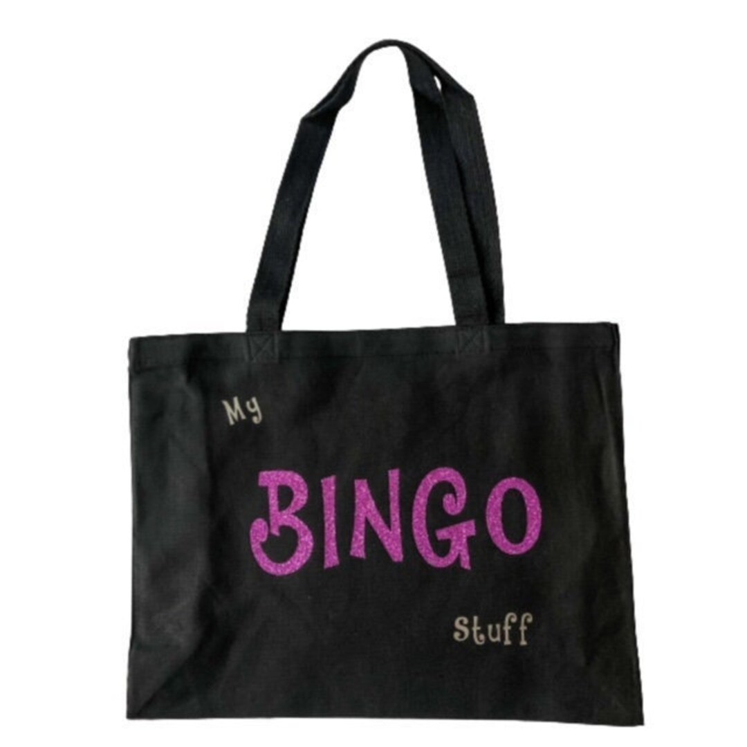 BINGO Bag, BINGO Tote, BINGO Stuff , Bingo Gift , Bingo Dauber Bag
