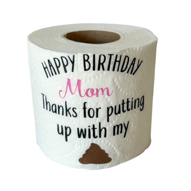 Funny Birthday Gift, Gag Gift, Funny Birthday Toilet Paper, Getting Old,  Over the Hill, White Elephant Gift, Co-worker Birthday Gift 