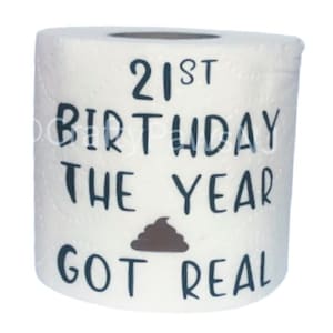 21st Birthday Milestone Funny Birthday Gag Gift