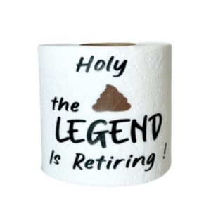 Funny Retirement, I&#39;m Officially Retired, Legend is Retiring, Happy Retirement Gift from Coworker, Retirement Gag Gift, Retirement Party