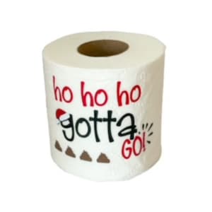 Carta igienica natalizia, Regalo bavaglio, Babbo Natale segreto, Regalo di Natale divertente, Difficile da acquistare, regalo elefante bianco, Stocking Stuffer