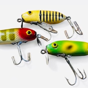 deep sea fish lure 6PCS Fishing Lure Big Minnow Sinking Deep Diving Baits 28.5g Crankbait  Saltwater