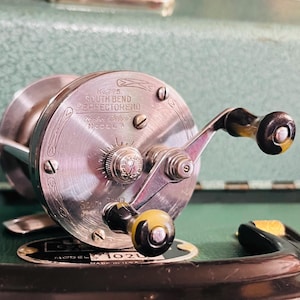 antique fairmade fishing reel Reels Antique Pflueger Summit Fishing Reel