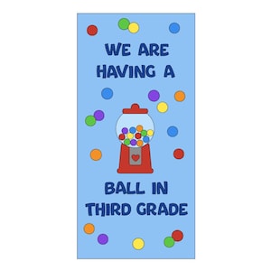Back to School Door Decorating Kit for Classroom Door Back to School Kit