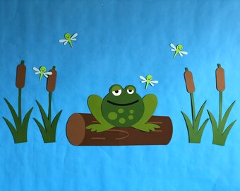 Items Similar To Spring Bulletin Board Decoration Bunny Bulletin