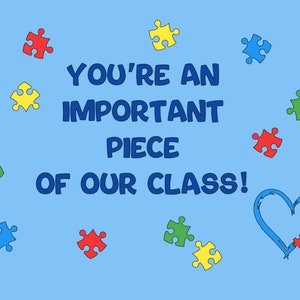 Classroon Bulletin Board, Back to School Bulletin Board, Inclusion Bulletin Board, Positive Bulletin Board, Puzzle Bulletin Board