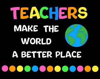 Teacher Appreciation Bulletin Board , Teacher Appreciation Week Bulletin Board Kit, Teacher Appreciation Month Classroom Bulletin Board
